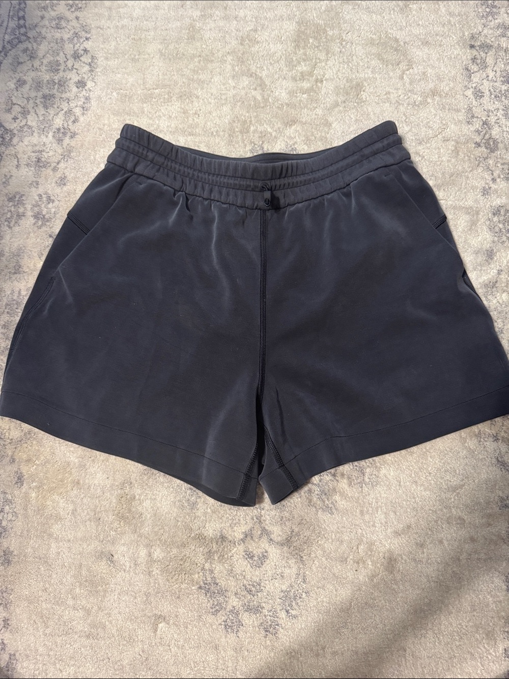 lululemon Softstreme Black Women’s Athletic Shorts